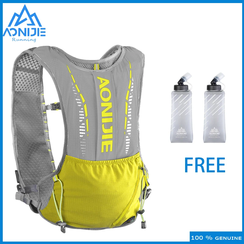 Aonijie C9102S 5L Hydration Water Running Backpack cycling, trail running, hiking ultra-light outdoor backpack with Free Bottles