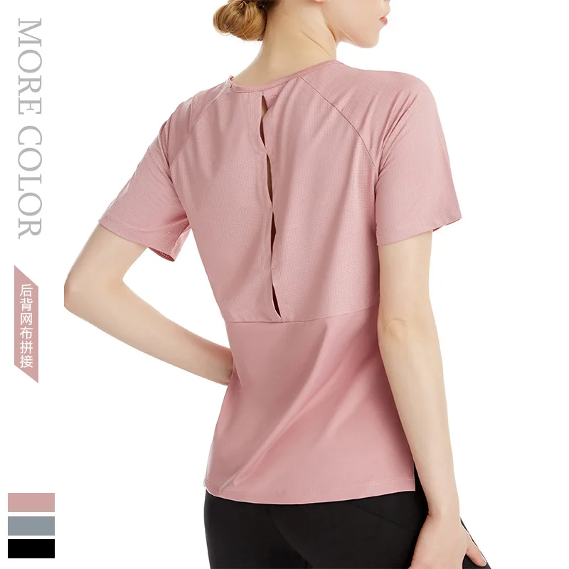 Yoga Shirt Women Fitness Short Sleeve Crop Top Workout Tops Gym Clothes Sportswear Running T-shirts 4XL
Yoga Shirt Women Fitness Short Sleeve Crop Top Workout Tops Gym Clothes Sportswear Running T-shirts 4XL