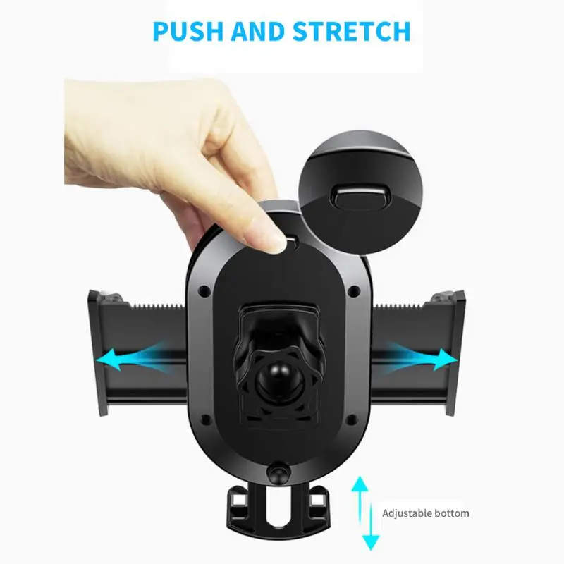 

360 Degree Rotation Universal Smart Phone Holder Car Mobile Phone Holder Multifunctional Air Outlet Mobile Phone Bracket