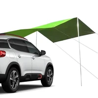 portable outdoor car tent waterproof car sun shelter rain awning camping shelter shade side top tents