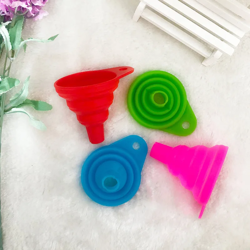 1 шт. складная силиконовая мини-воронка для дозирования жидкости | Дом и сад