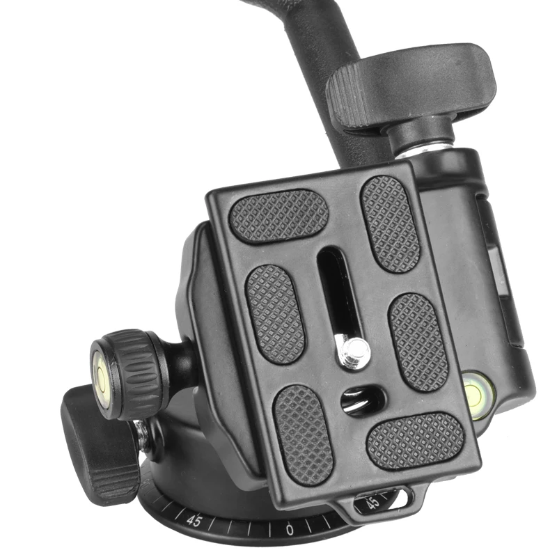 Штатив QZSD из алюминиевого сплава 3-полосная головка для камеры DSLR