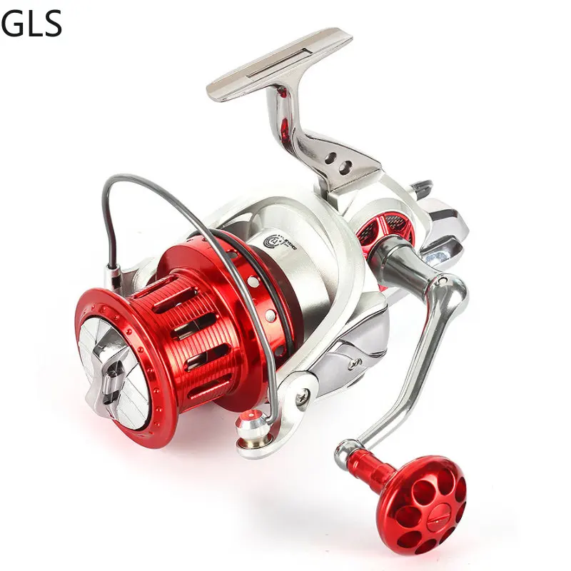 GLS 17+1BB Aluminum Spool Spinning Fishing Reel 4.7:1 Saltwater/Freshwater Trout Distant Wheel spinning reel fishing reel enlarge