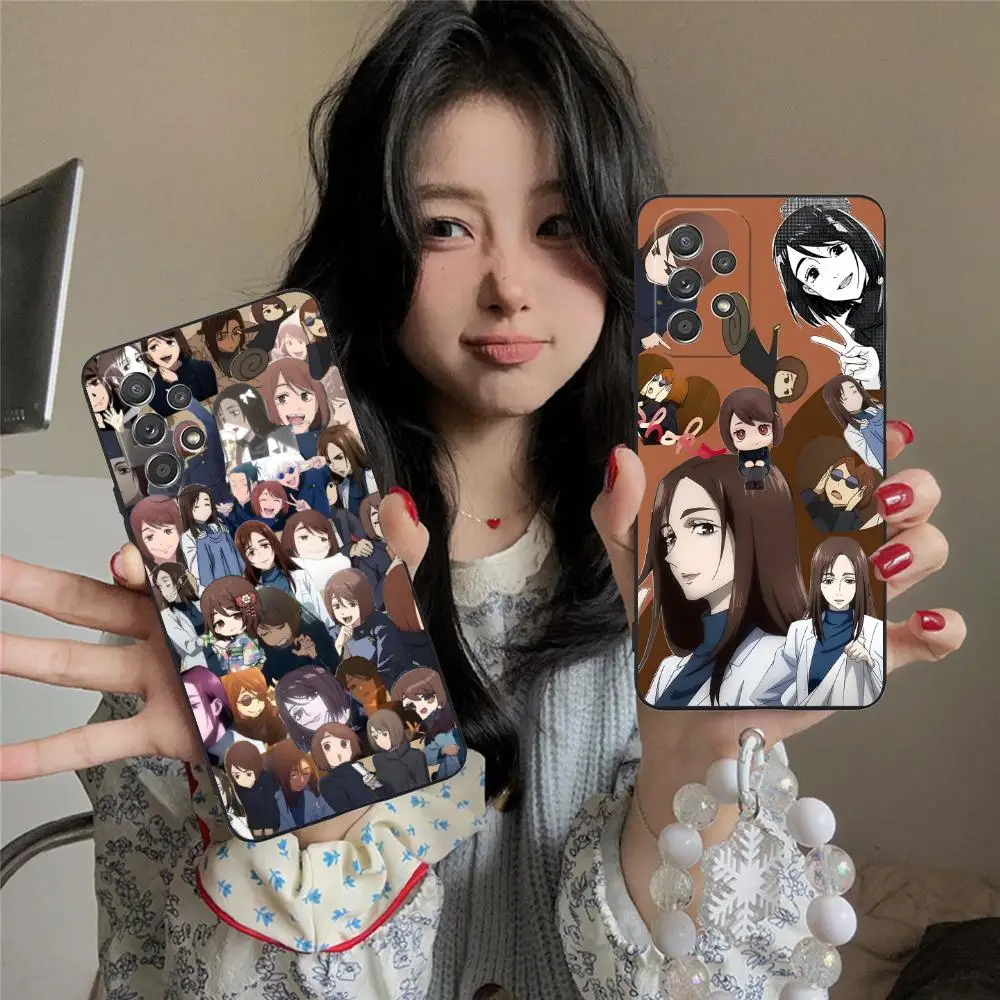Фото Чехол для мобильного телефона Jujutsu Kaisen Shoko Leiri из ТПУ для Samsung Galaxy M55 54 42 35 34 33 32 23 22 15 14 13 12 F55 5G №1
