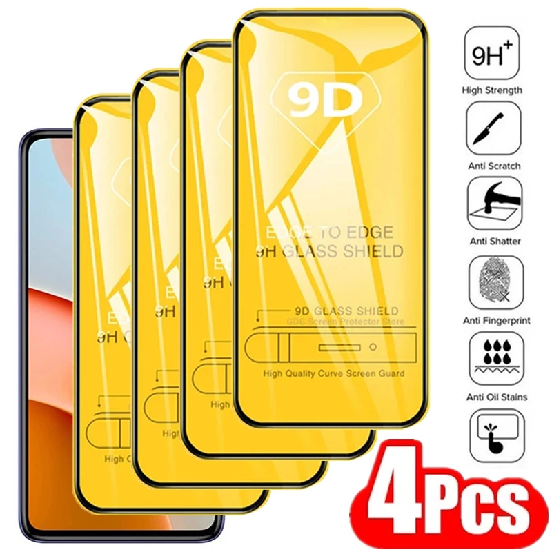 

Tempered Glass for Xiaomi Poco X3 Pro NFC F3 M3 M4 10T 11T 12T Pro Screen Protector for Redmi Note 10 9 8 11 Pro 10s 9s 8T 9A 9C