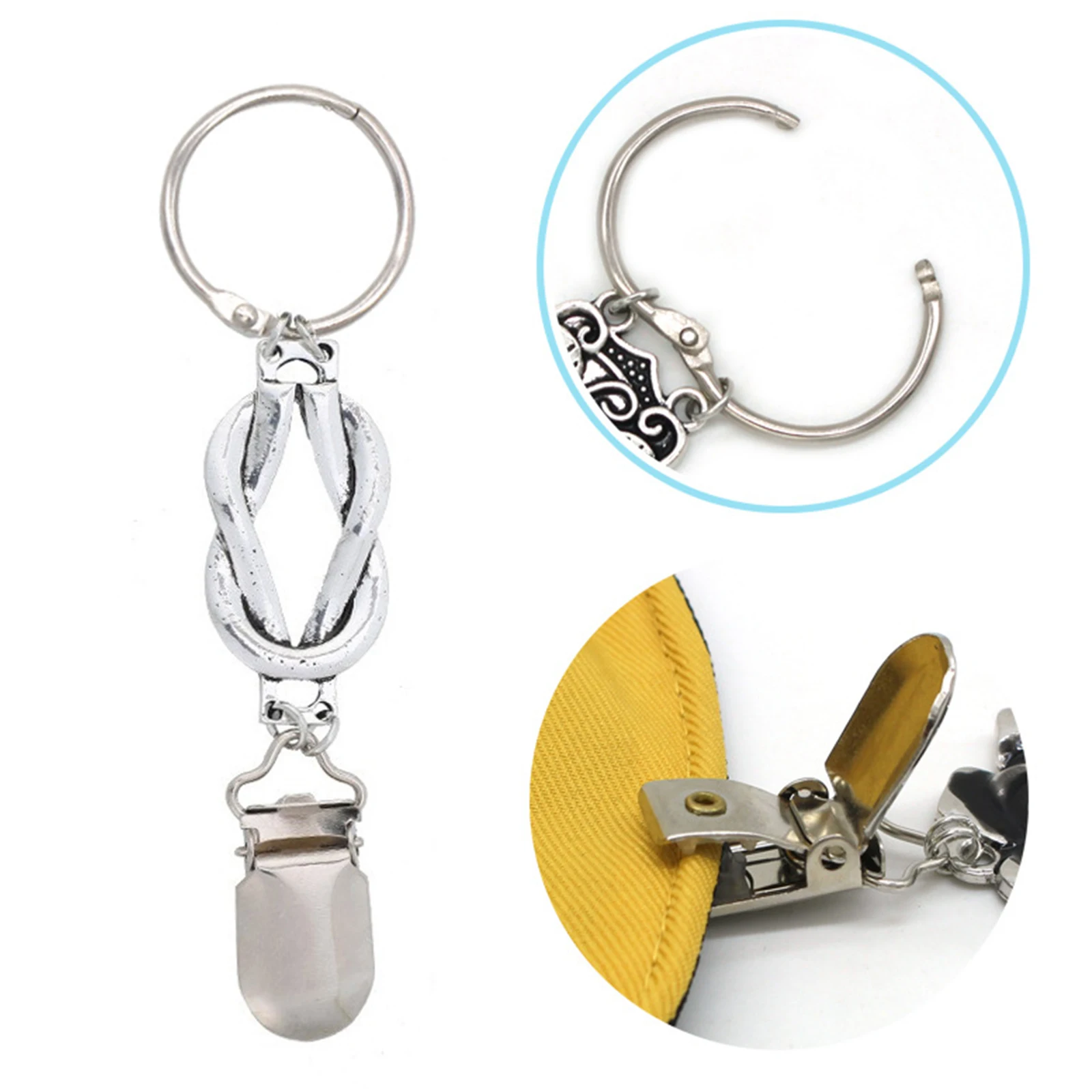 

1Pc Cap Retainers Hat Clips Vintage Alloy Hat Caps Retainer Fishing Keeper Holder for Golfing Fishing Bag Clothing Decor Clip