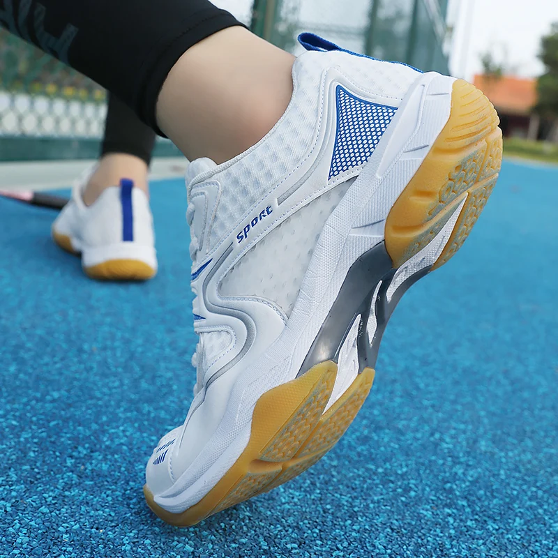 Men's and Women's Professional Volleyball Shoes, Court Training, Light Badminton Shoes, Anti-skid Tennis Shoes Size 36-45