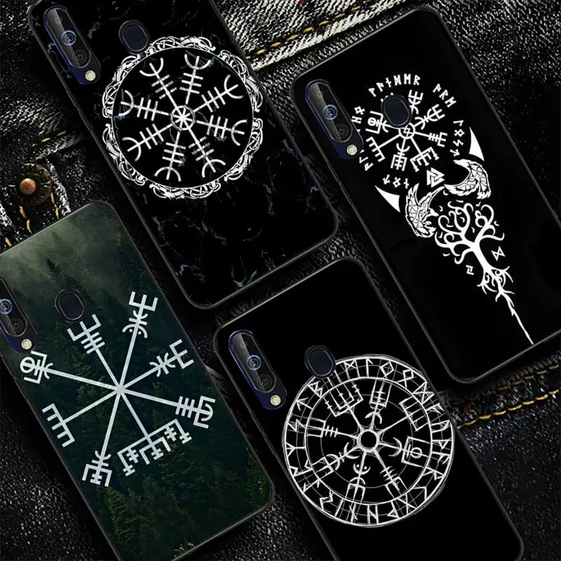 

Viking Vegvisir Logo Phone Case for Samsung Galaxy A 51 30s a71 Soft Silicone Cover for A21s A70 10 A30