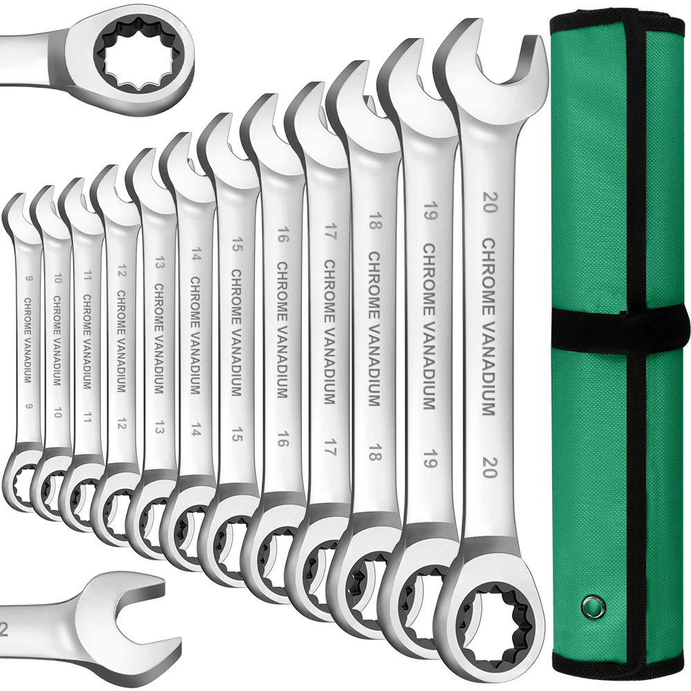 Детали для ремонта автомобиля комплект гаечных ключей с 72 зубьями