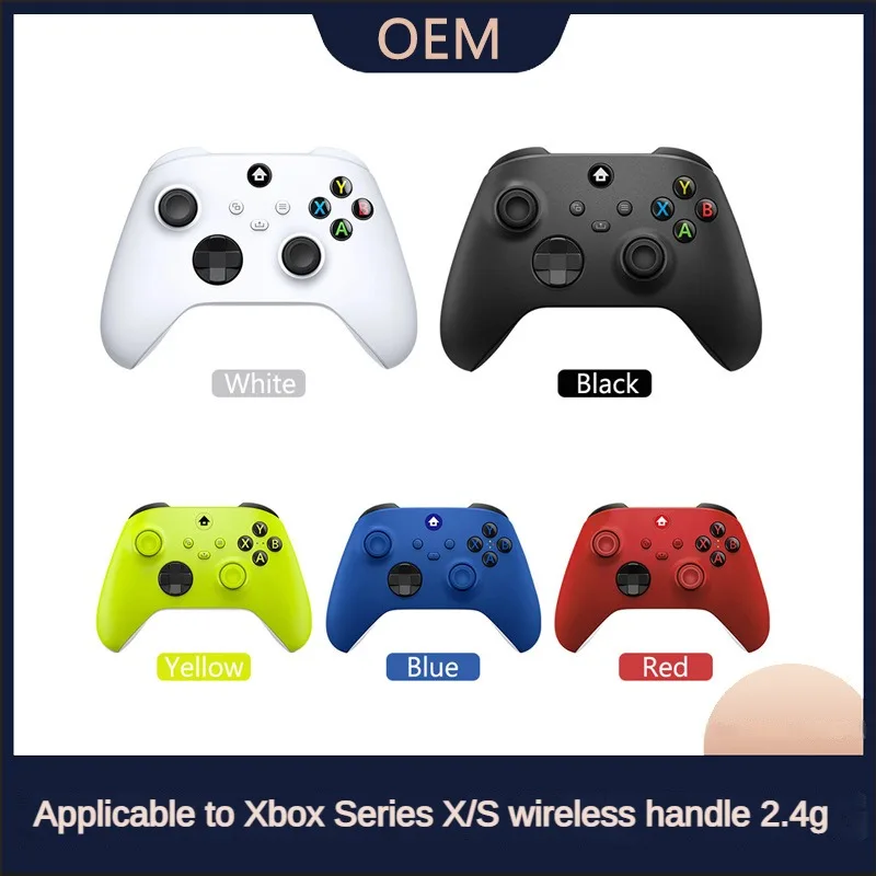 

Gamepad for Xbox Series X/S Wireless Controller Bluetooth Connected 2.4G Receiver PC Joystick