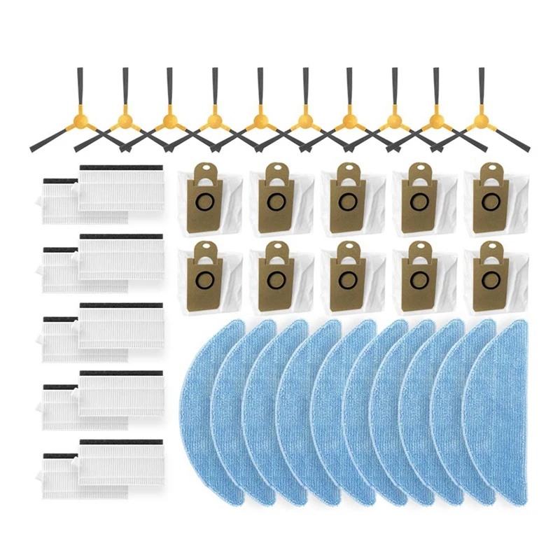 Для робота-пылесоса ABIR R30 боковая щетка с вращающимся краем фильтр Hepa тряпка для