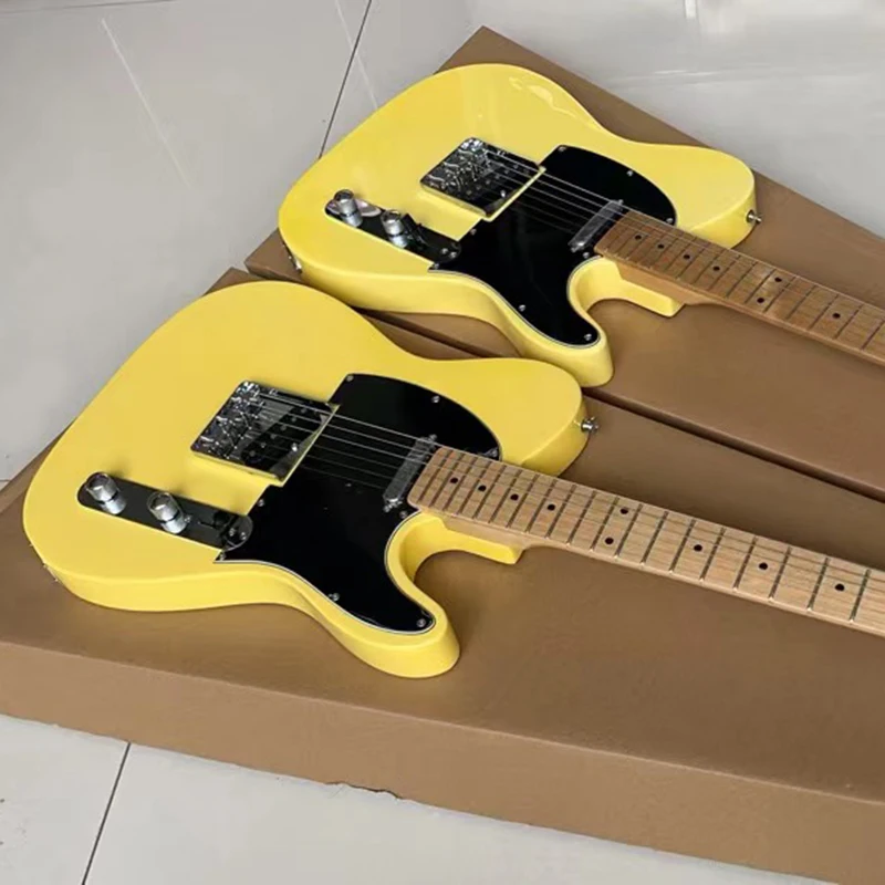 

Classic Tele imported electric guitar, professional level, quality assurance, good timbre, comfortable feel, free delivery home.