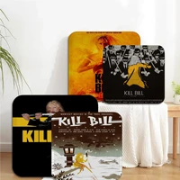 kill bill nordic printing seat pad household cushion soft plush chair mat winter office bar seat mat