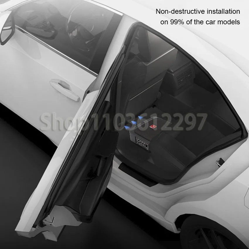 Автомобильный сабвуфер усилители динамик с частотой 20 ~ 160 Гц ультратонкий