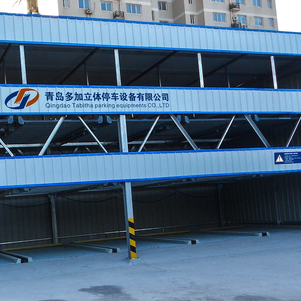 Tabitha четырехэтажная головоломка система парковки для 37 автомобилей с