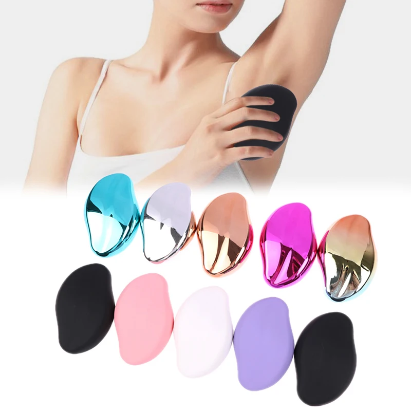 

1pcs Glass Hair Removal Crystal Physical Hair Removal Painless Safe Epilator Easy Cleaning Reusable Body Beauty Depilation Tool