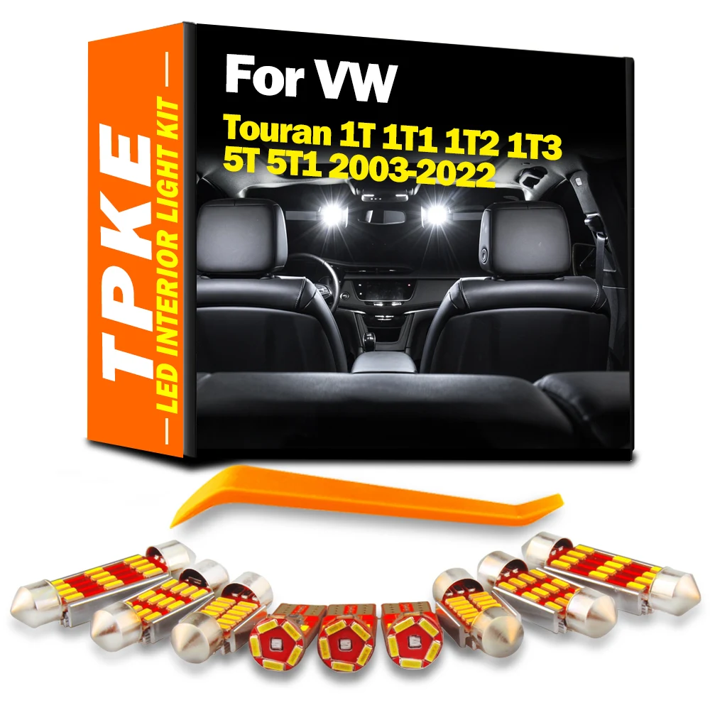 TPKE автомобильная лампа для внутреннего чтения VW Volkswagen Touran 1T 1T1 1T2 1T3 5T 5T1 2003- 2017 2018 2019