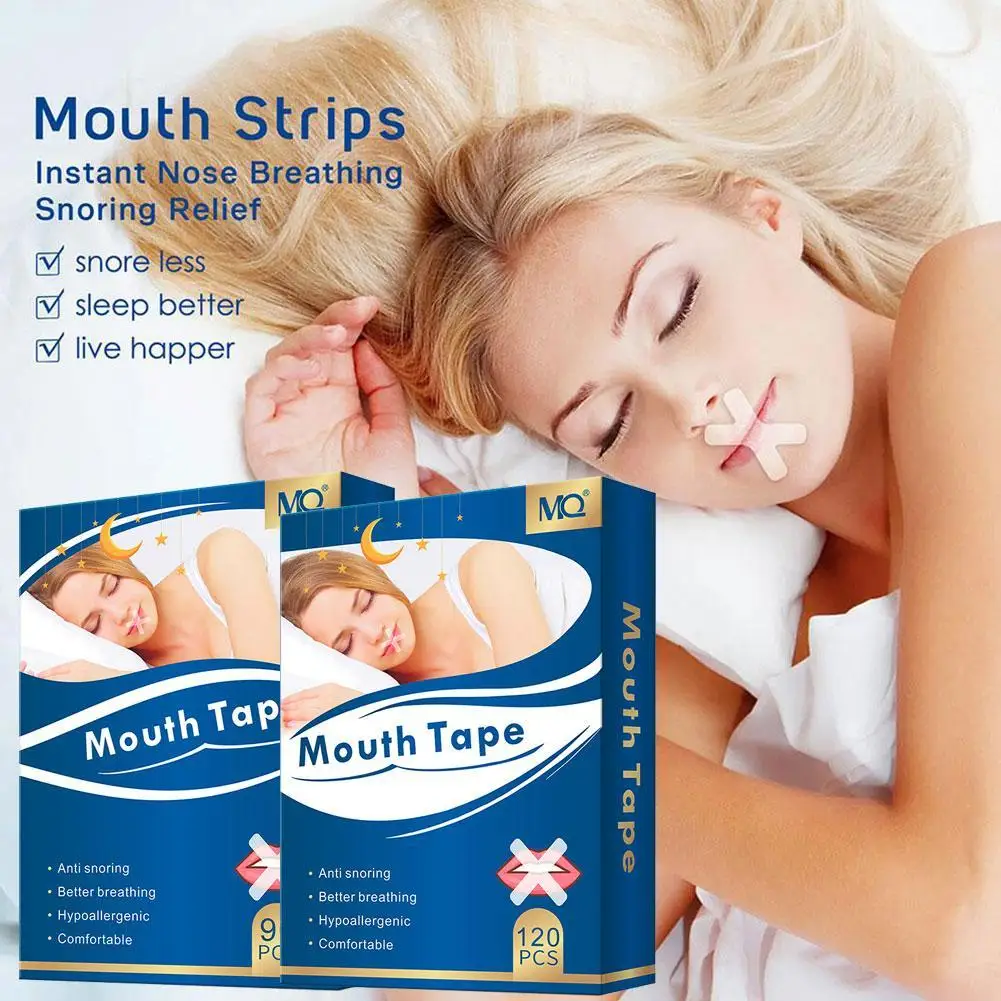 Snoring Prevention Patch Shut Up Patch Prevention Treatment Reverse Jaw Preventing Mouth Breathing Chin Retraction Sleeping Tool
