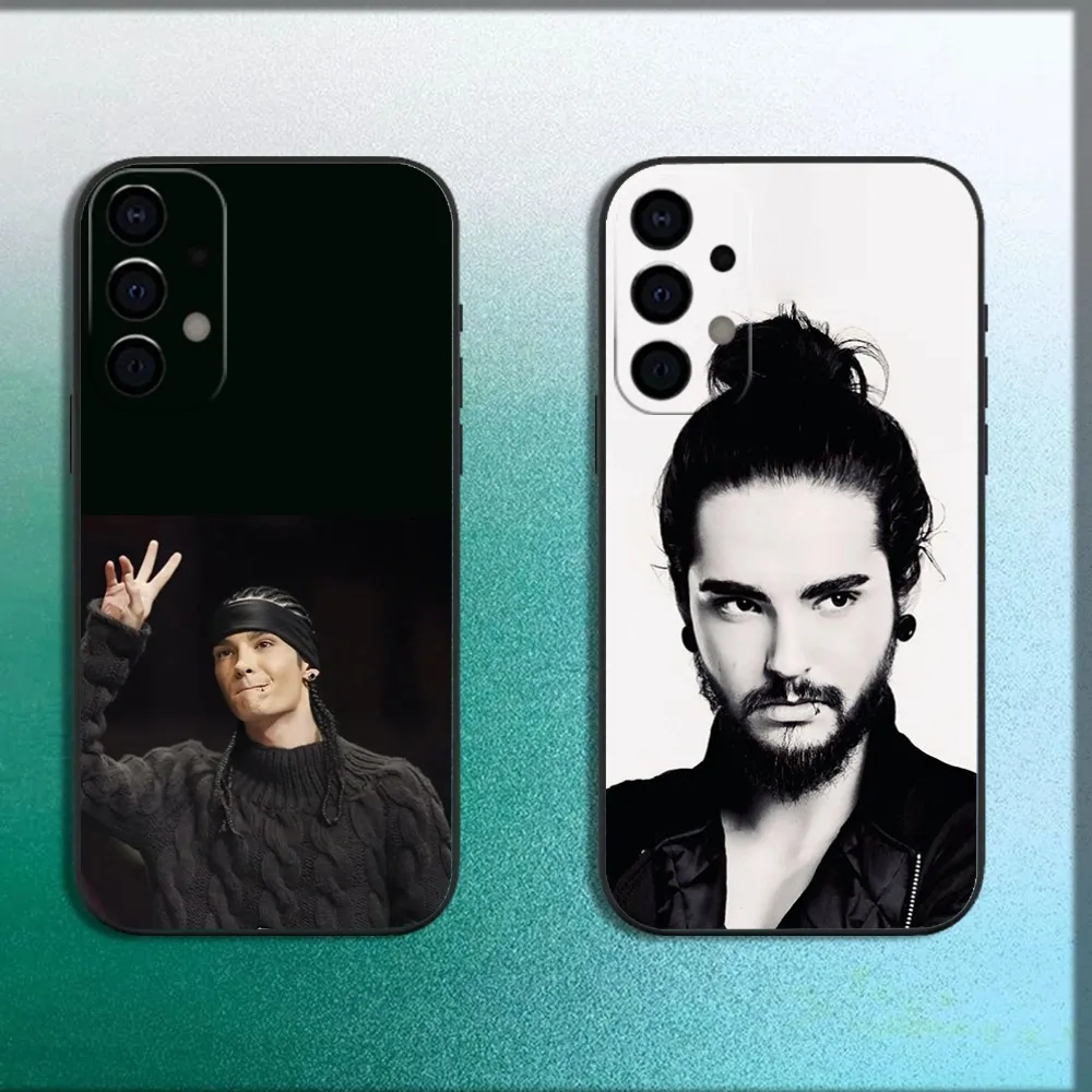 Guitarist T-Tom Kaulitz Phone Case For Samsung Galaxy A13 A21s A22 A31 A32 A52 A53 A71 A80 A91 Soft Black Cover