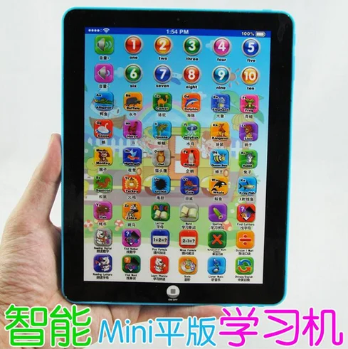 Планшет сенсорный Детский развивающий на английском и китайском языках |