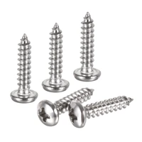 uxcell machine screws 6x58 phillips screw 304 stainless steel bolts 200 pcs for machinery