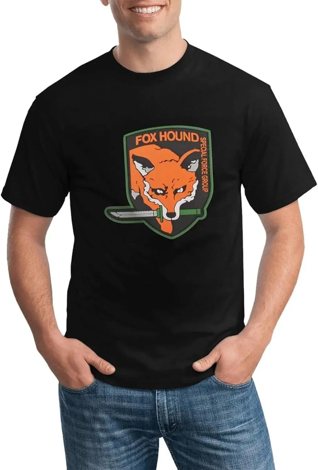 Футболка DPFHL Foxhound для группы спецназа женская и мужская рубашка удобная футболка
