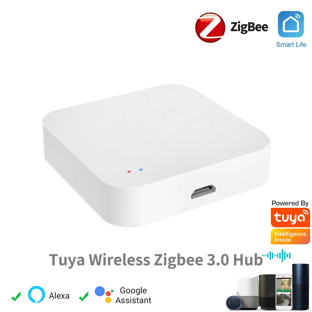

Умный беспроводной хаб Tuya, хаб для автоматизации умного дома, работает с Alexa Google Home