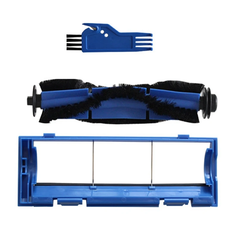 

3PCS Main Brush Cover And Cleaning Brush For Cecotec Conga 1090 Robot Vacuum Cleaner Spare Parts Accessory