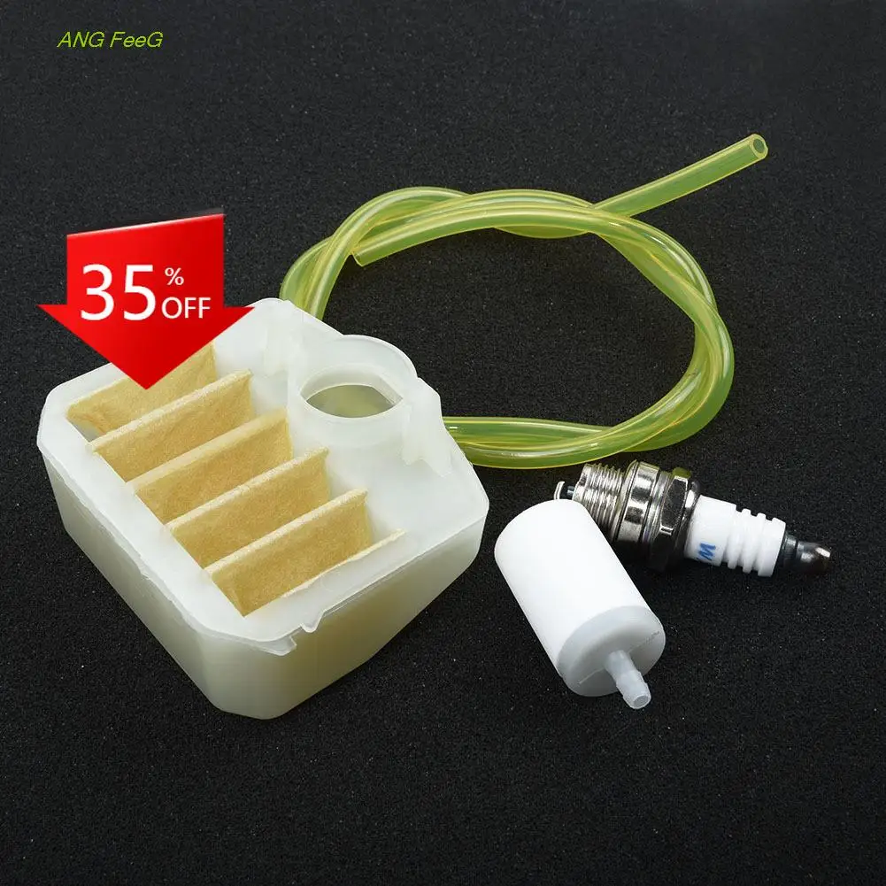 

Air Filter Spark Plug Tune Up Service Kit For Husqvarna 340 345 351 Chainsaw Fuel Filter Fuel Line Replacement