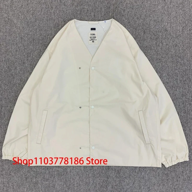 Новинка осенне-зимняя куртка без воротника мужская и женская безразмерная