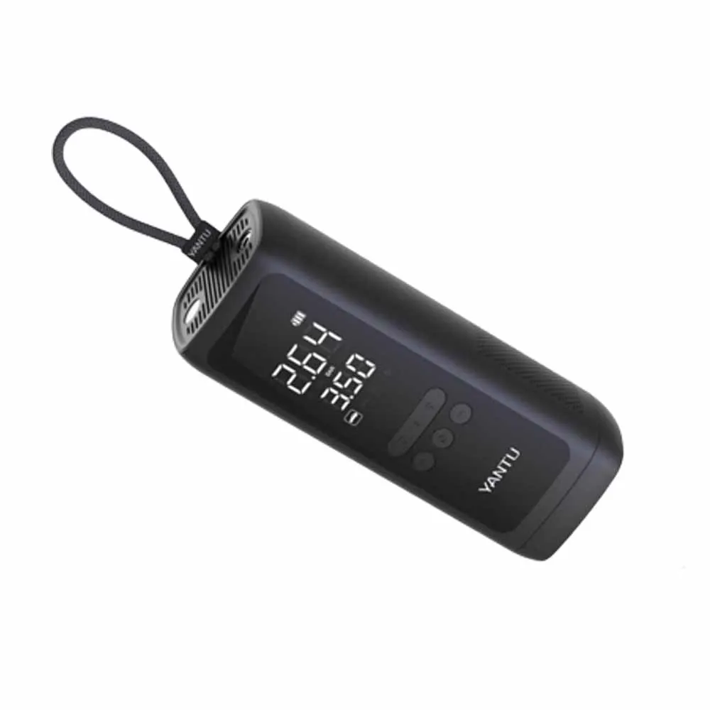 

Автомобильный надувной насос, беспроводной насос, портативный, компактный, с цифровым дисплеем, автоматическая зарядка и остановка шин QI