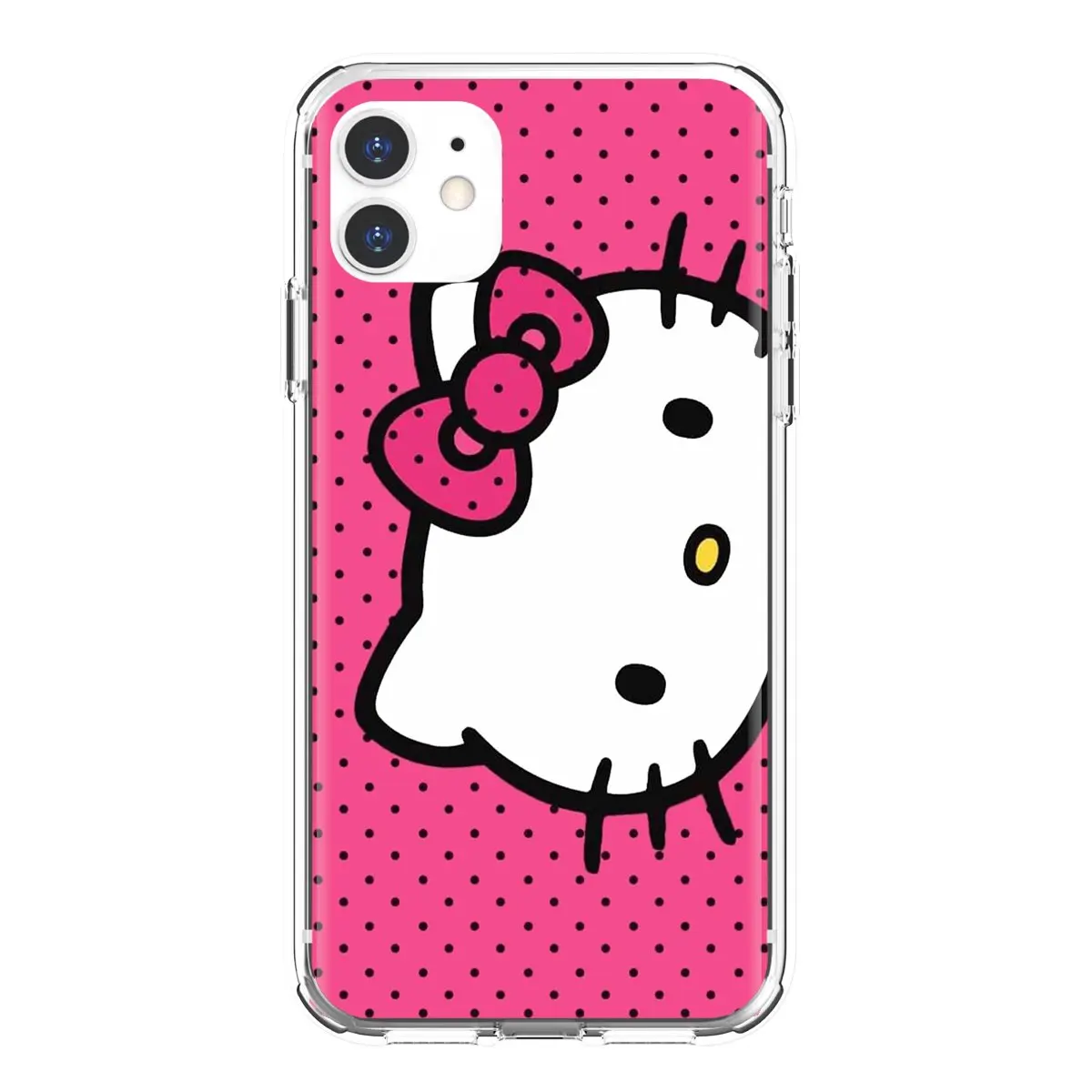 Прозрачный чехол из ТПУ для Samsung Galaxy Note 3 4 5 8 9 S3 S4 S5 Mini S6 S7 Edge S8 S9 S10 Plus Naughty-Hello-Kitty |