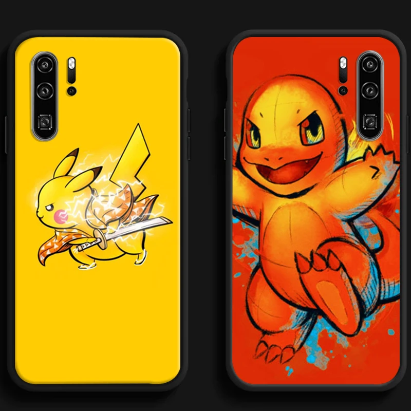 

Pokemon Pikachu Phone Cases For Huawei Honor Y6 Y7 2019 Y9 2018 Y9 Prime 2019 Y9 2019 Y9A Carcasa Soft TPU Back Cover Funda