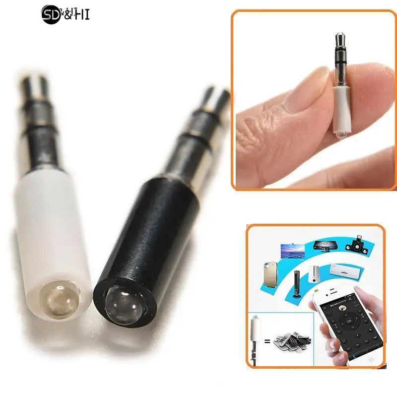 

1pcs Universal 3.5mm Mobile Phone Smart Infrared IR Remote Control Jack For IOS/ Android Mini Intelligent Remote Control Plug