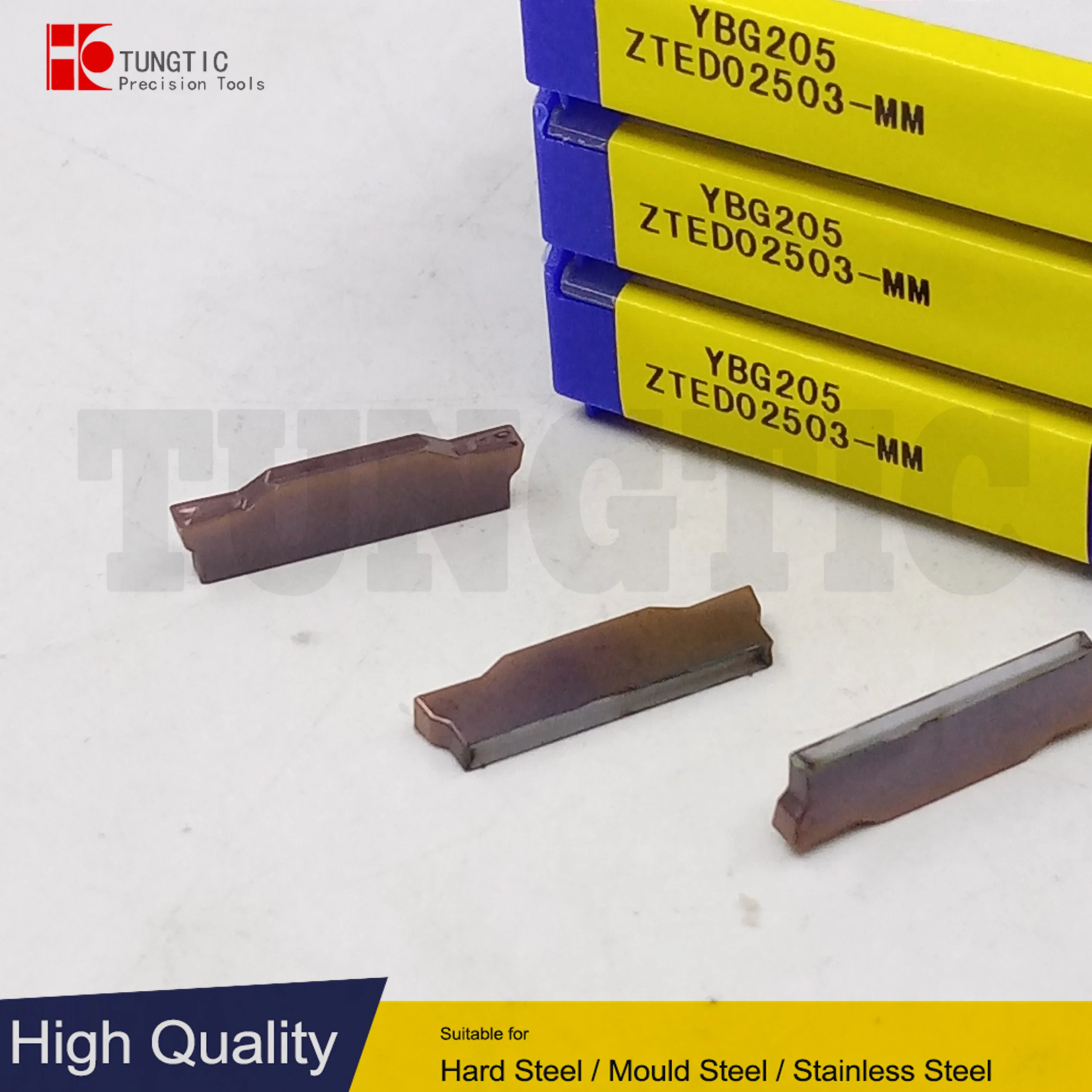 

TUNGTIC ZTED 02503-MM ZTED02503-MM Turning Inserts Carbide Cutter For Cast Iron