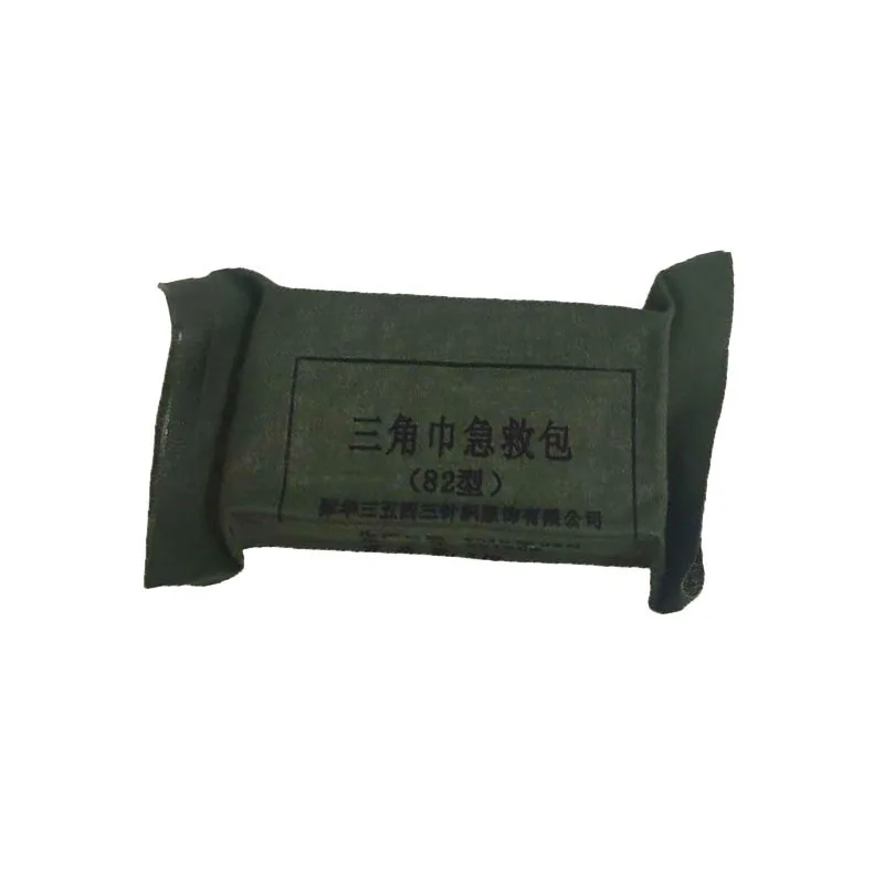 

2022 New Outdoor Type 82 Triangle Towel Pack Fixed Bandage Bandage Compression Troop Training Army Green