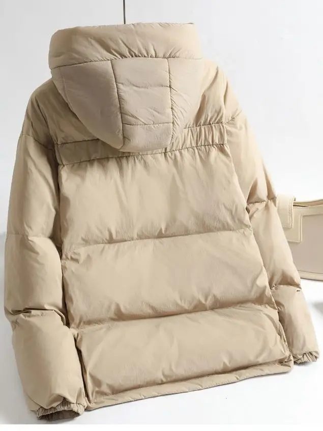 Winter Parkas Jacket Women Thicken Warm Coat Womens with Hooded Jackets Solid Cotton-padded Woman Fashion New Streetwear S73