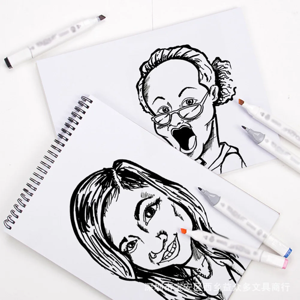 

Marker Paper Pad A3 A4 A5 32 Sheets Sketch Artist Drawing Waterproof Coloring Books Stationery Painting Watercolor Sketchbook