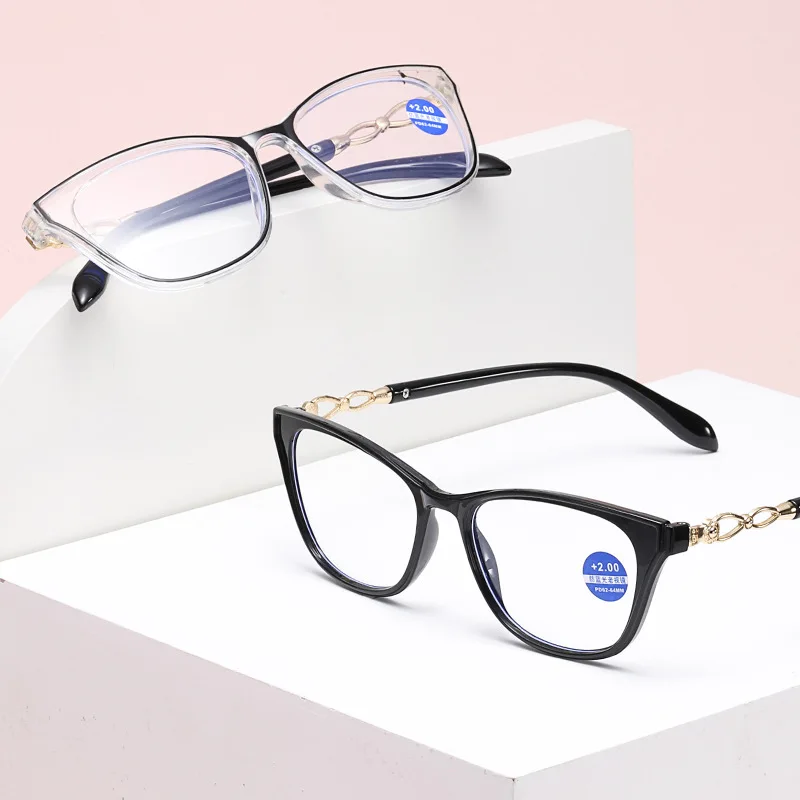 

Blue Ray Resistant Reading GlassesLight Hyperopia Eyeglasses Fashion High-definition Presbyopic Eyewear for Unisex Reading Book