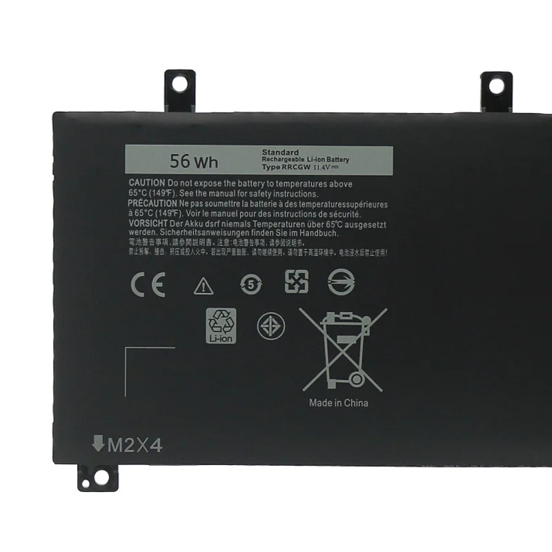 ZEDI Новый аккумулятор для ноутбука 4GVGH RRCGW DELL Precision 5510 XPS 15 9550 серии 1P6KD T453X