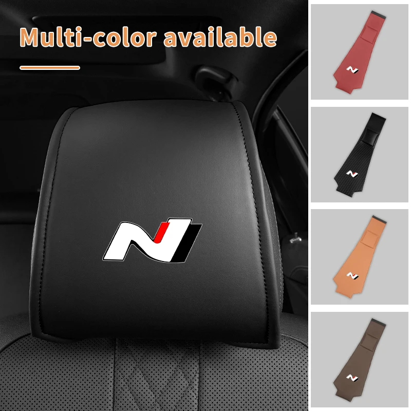 2 шт. защитный чехол на подголовник автомобильного кресла для Hyundai N Line Performance I20 IX35