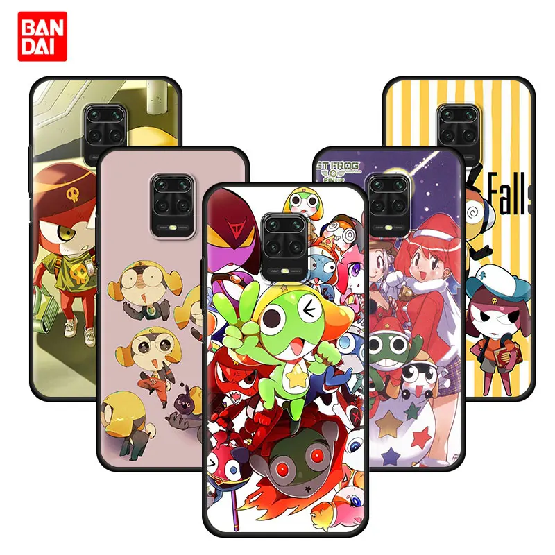 

Cover Case for Xiaomi Redmi Note 7 8 9 9s 10 11 8T 11T Pro Plus 5G 4G Phone Luxury Back Capinha Protection Japan Keroro Cartoon