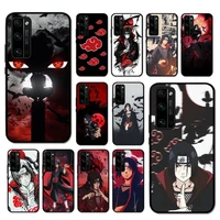 bandai uchiha itachi naruto phone case for huawei honor v30 30 9x 7a pro view 20 10 9 lite 10i 8c 8x 5a play cover
