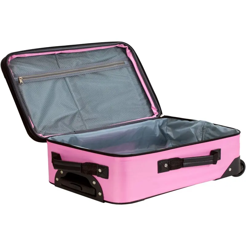 Fashion Softside Upright 2 Piece Luggage Set F102