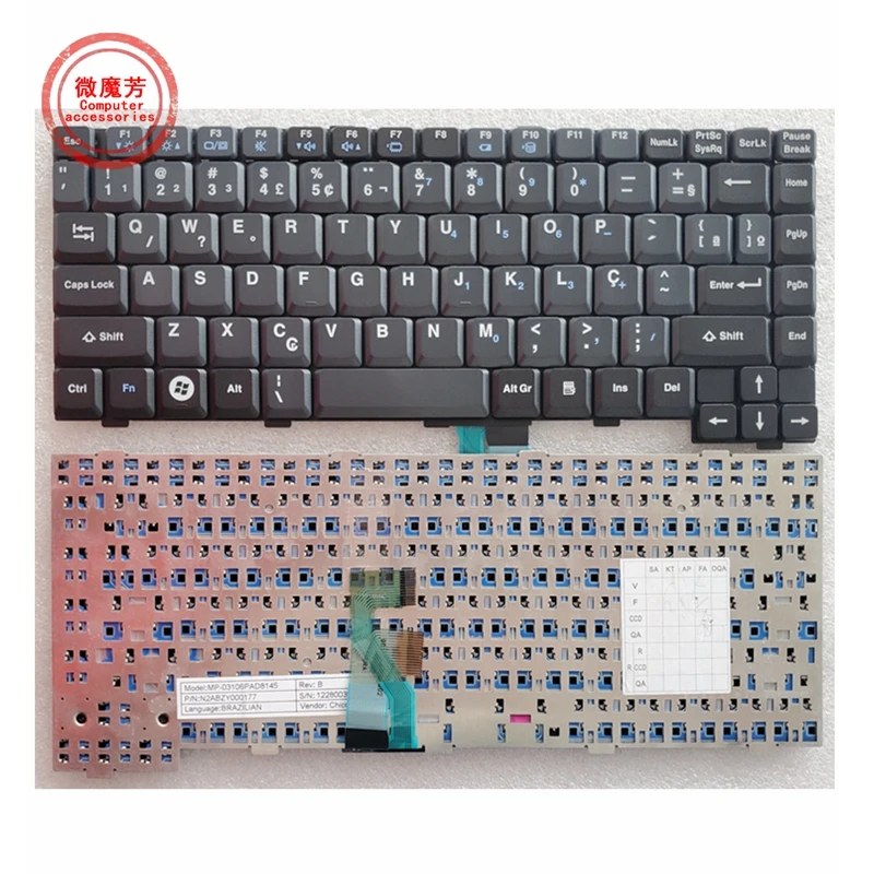 

BR/SP/KR Laptop Keyboard for Panasonic CF-30 CF-31 CF-48 CF-27 CF-28 CF-29 CF-52 CF-53 cf 30 cf 31 cf 52 cf 53 Brazil