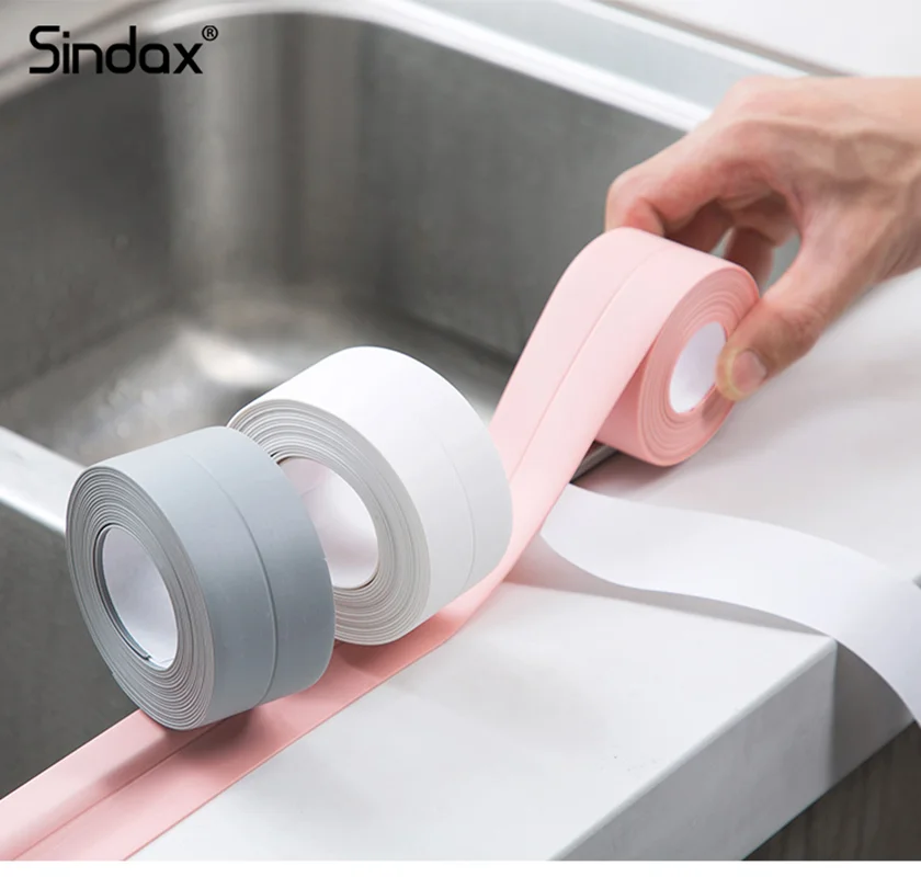 

Sindax Wall Stickers For Kitchen Bathroom Sink Bathtub Accessories Self-adhesive Waterproof Sealant Tape For Home Decoration