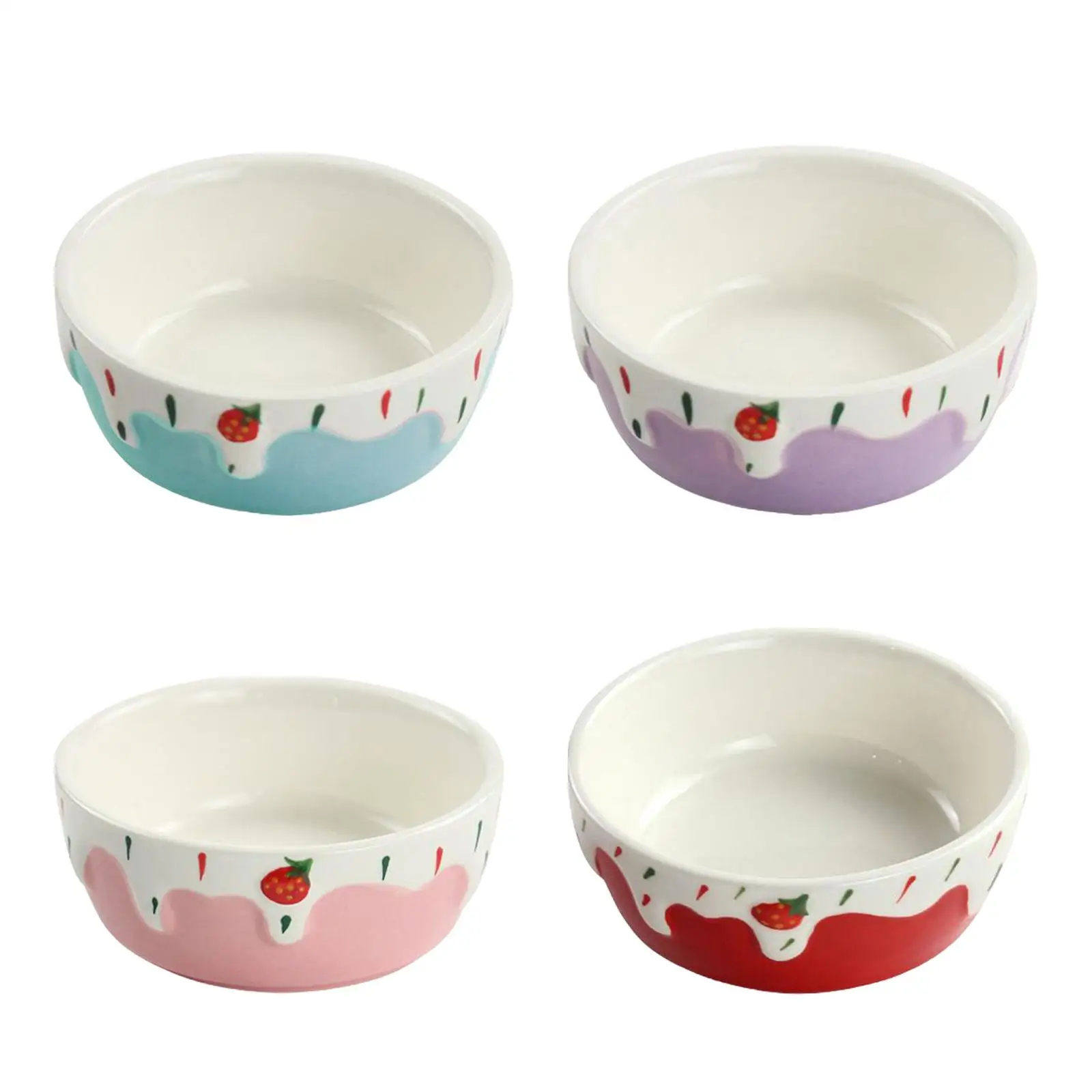 Керамическая миска для хомяка устойчивая портативная еды маленьких животных