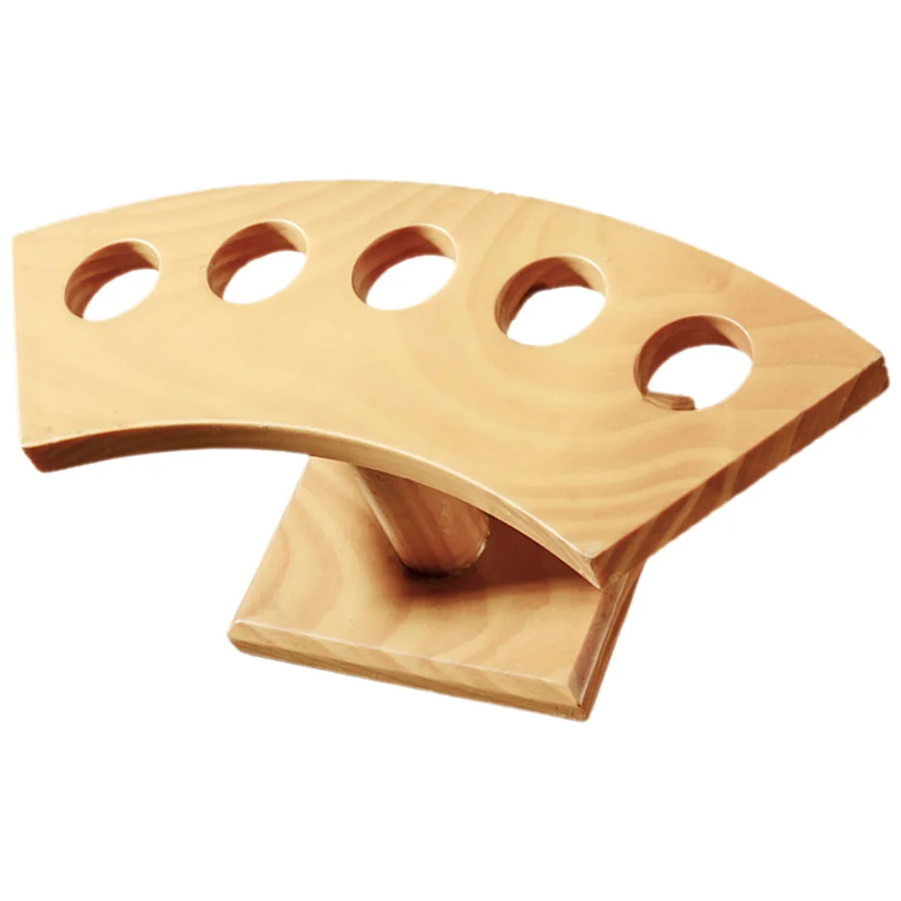 Подставка для конуса бамбуковая стойка хранения мороженого деревянные