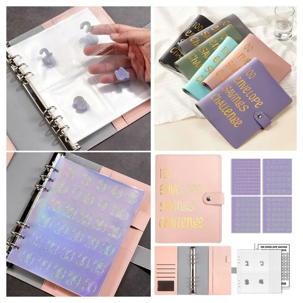 

Водонепроницаемый блокнот из нержавеющей стали, 6 колец, 100 конвертов