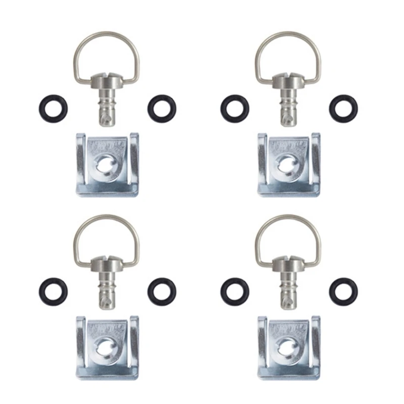 

14 мм/19 мм универсальные быстроразъемные крепления для гоночного обтекателя D-образные кольца 1/4 поворотные заклепки для мотоциклетных гонок, болты, винты